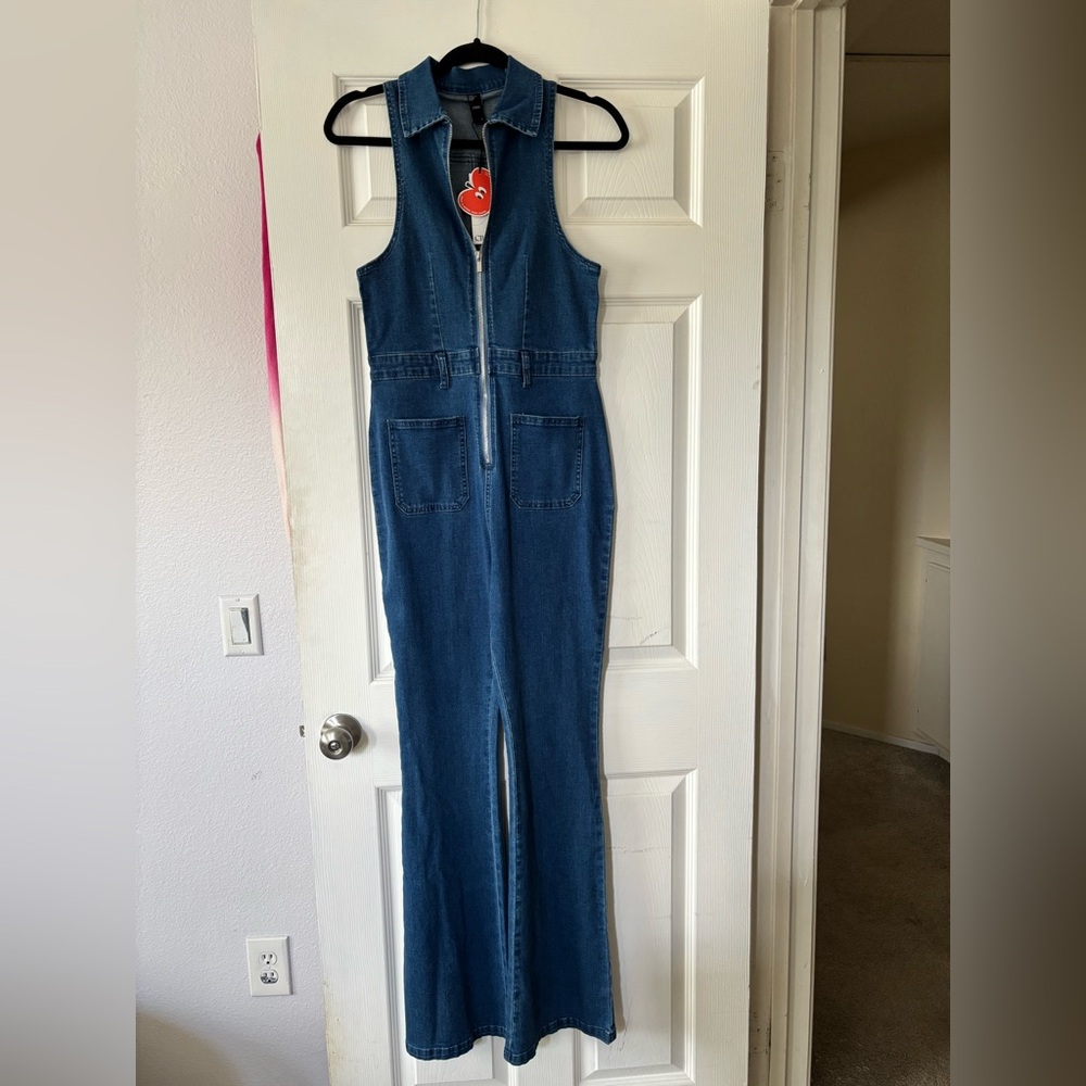Cider Blue Women's Denim Overalls